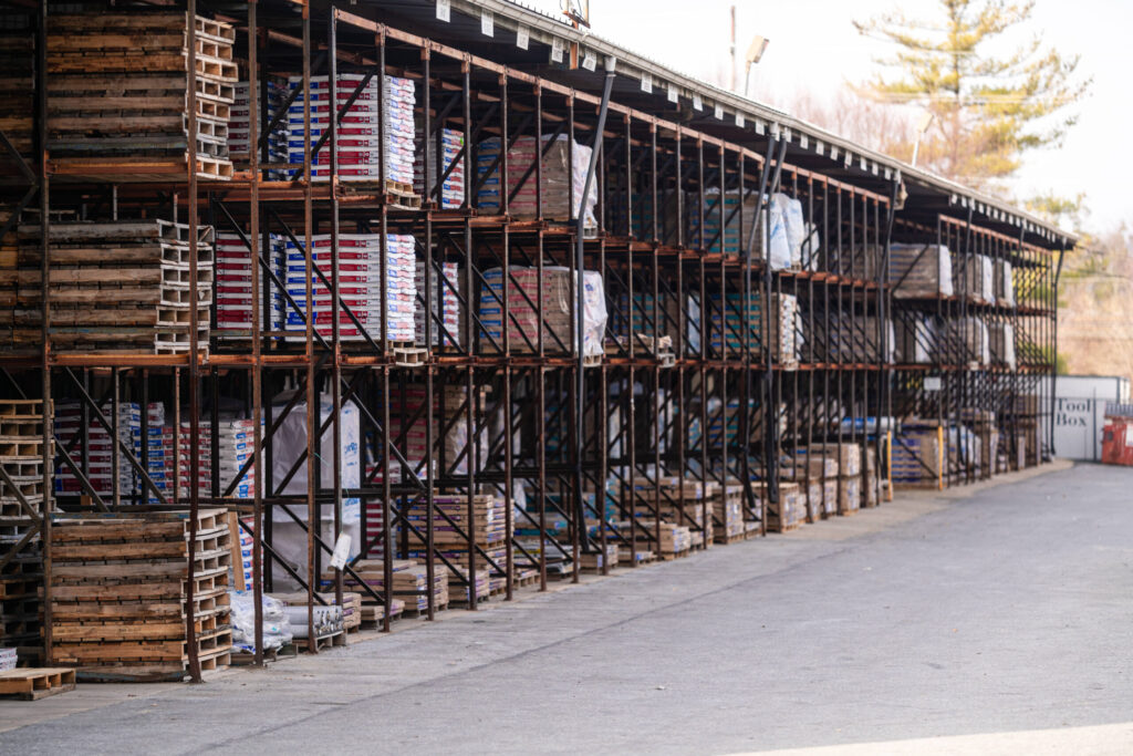 Construction Materials Being Shown at Landisville, PA